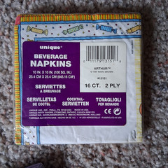 Vintage Napkin Sampler Pack for Junk Journals-Decoupage Disney-Arthur Vintage