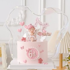Cute Cake Topper Decoration Desktop Ornament for Baking Car Home Decor Piece
