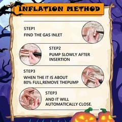 Halloween Inflatable Balloons Pumpkin Skeleton Ghosts Decorations fr Scary Party