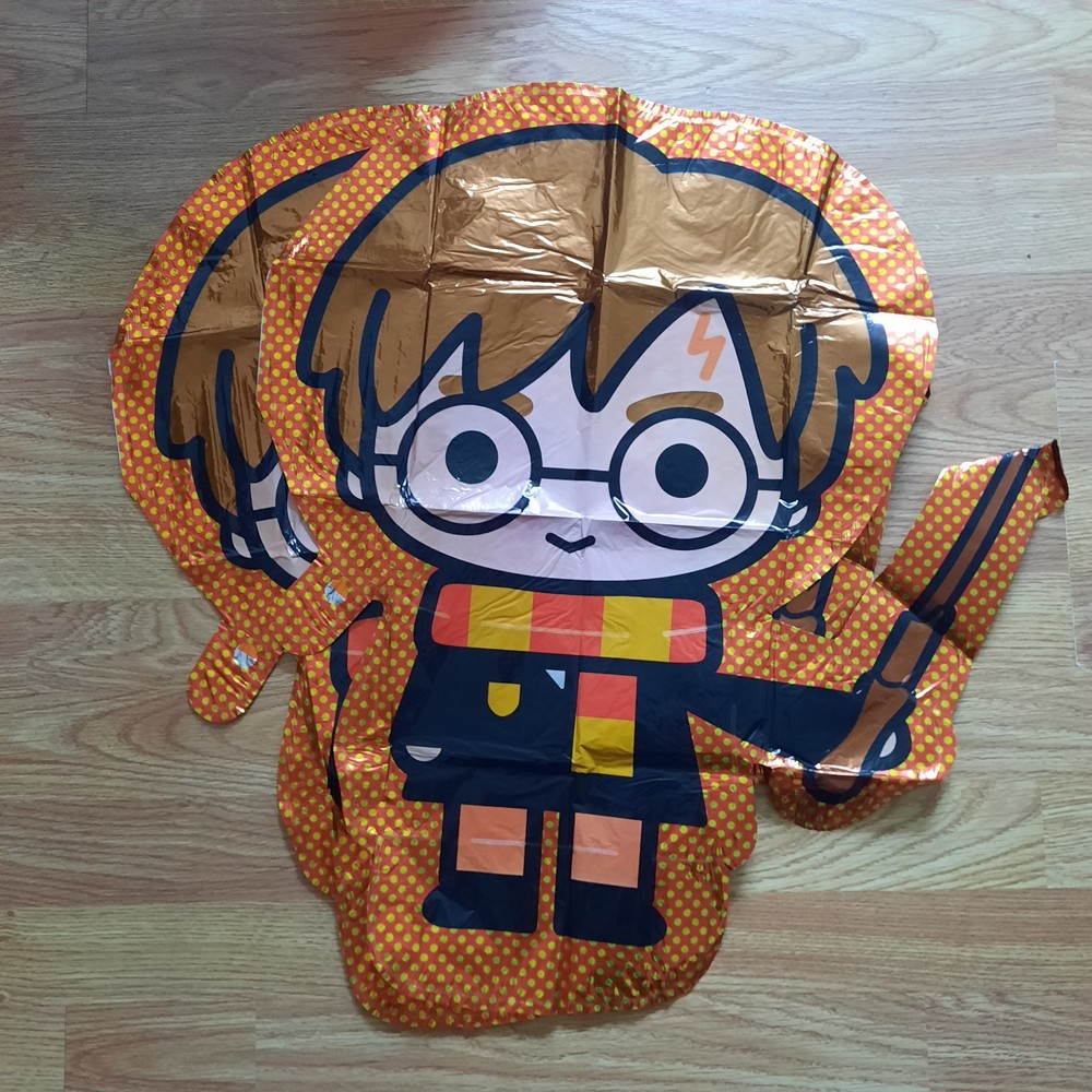 Magic Wizard Foil Balloon Cartoon Boy Character Birthday Party Decoration
