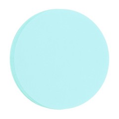Light Blue Circle Paper Cutouts 8 Inch Round Cardstock 200gsm/75lb 60 PCS