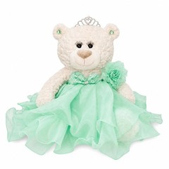 Large 20” Quinceañera Teddy Bear Centerpiece – Elegant Dress, Oversized Keeps…
