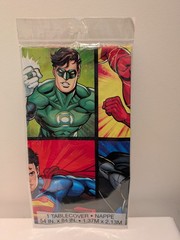 Unique WB DC Comics Justice League Plastic Printed All Over Table Cover