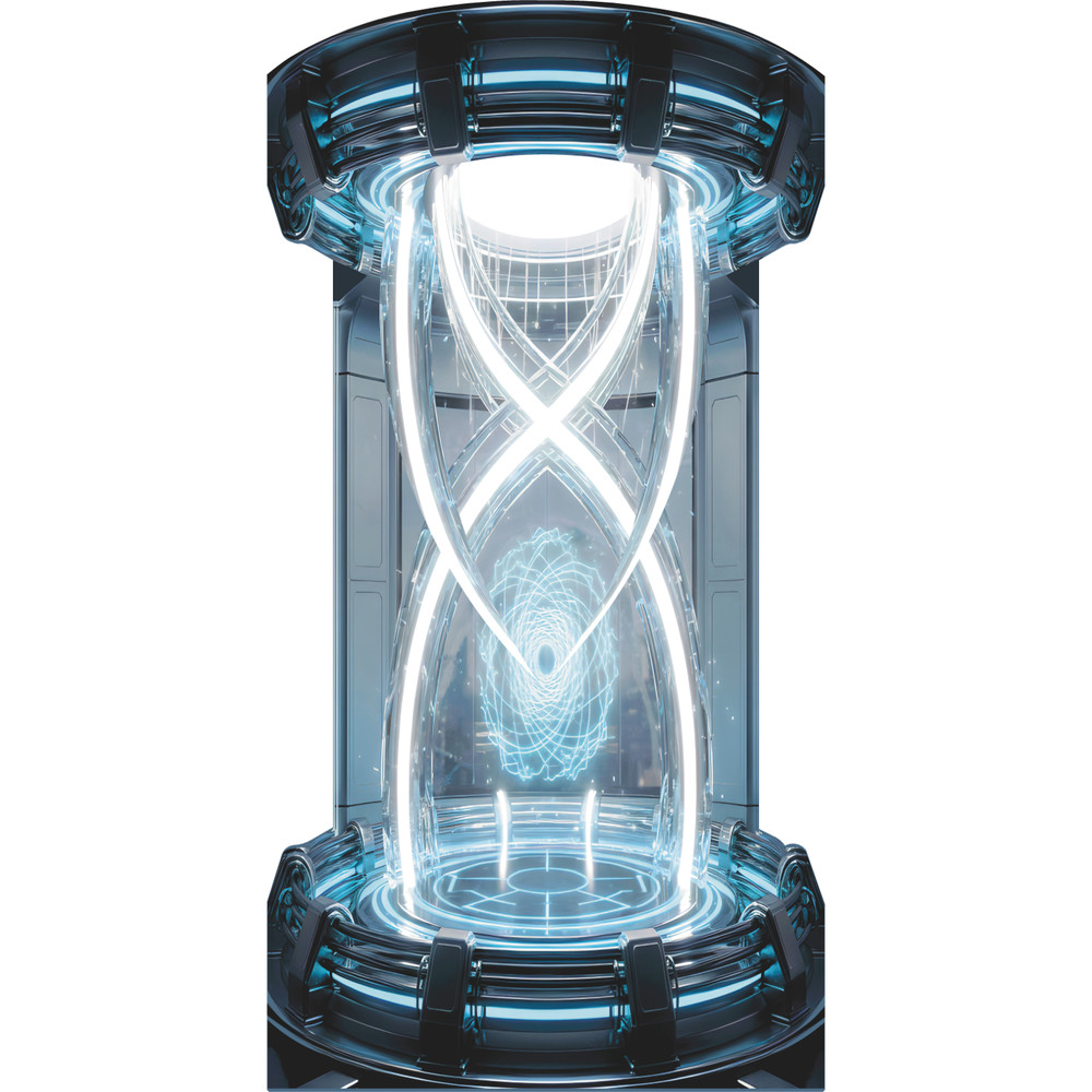 SP13620 Future Teleport Time Machine Device Science Fiction Cardboard Cutout
