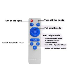 Solar Lamp Controller Board with Light Dependent Switch and Remote Timing