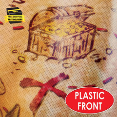 Plastic Treasure Map Party Accessory (1 Count) (1/Pkg) ⭐️⭐️⭐️⭐️⭐️