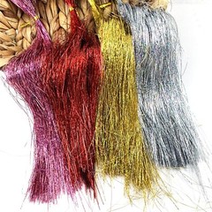 Heyiwell 2000 Strands Iridescent Tinsel Icicles for Christmas Tree XmasBirthd…