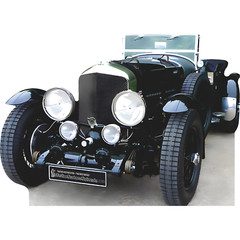 SP13371 Old English Model T Car Automobile Early 1900s Cardboard Cutout Standee