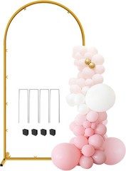 6 FT Wedding Arch Frame Backdrop Stand for Party, Balloon Arch Stand, Wedding