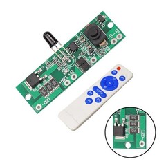 Solar Lamp Controller Board with Light Dependent Switch and Remote Timing