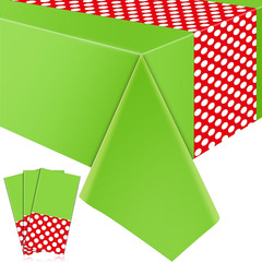 3 Pcs Mouse Theme Birthday Party Supplies Decoration Christmas Mouse Tablecloth