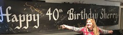 Big Personalized Birthday/Anniversary/Wedding/Retirement/Welcome Banner 36X144″+