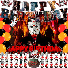 Have a Killer Birthday Decorations,Friday Horror 13Th Birthday
