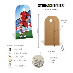 Canada Football Cardboard Stand-in World International Soccer Championships
