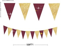 Graduation Decorations Maroon Gold 2025/Fall Party Decorations Fall Bridal Sh…