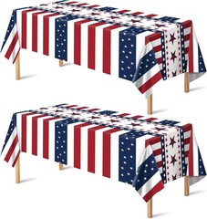 2 Pack Luau Party Decorations Plastic Tablecloth Hawaiian Theme Party