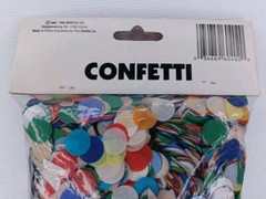 Beistle Lots-o-Dots Confetti Multicolor Paper 3 Oz. New 2001