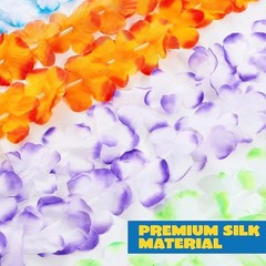 36 Beautiful Silk Hawaiian Leis – Perfect for Luau Celebrations and Baby Showers