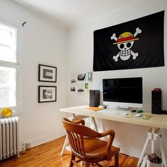 3×5 Ft One Piece Luffy’s Straw Hat Pirate Flag High Quality Polyester Banner