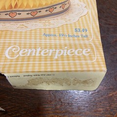 Joan Walsh Anglund Baby Shower Centerpiece “Special Delivery” Vtg Hallmark 1987