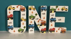 “I Dig Being One», «Little Builder» ONE Birthday Letters, Party Decor, 1st Bday