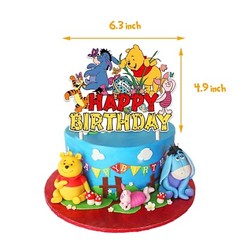Animation Winnie The Pooh & Pals Theme Birthday Party Decorate Supplies Set