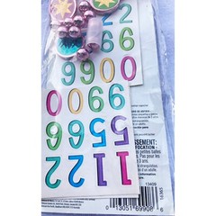 Amscan Add Any Age Personalized Necklace Birthday Party Supplies 48 Stickers