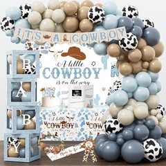 Exciting Cowboy Baby Shower Decorations Set – A Little Cowboy is on the Way!