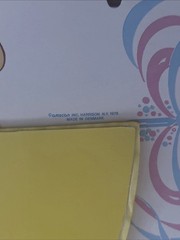 Vintage Baby Shower Decorations Honeycomb Umbrella Yellow Pink Blue