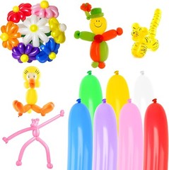 100Pcs 260 Balloons qualatex with 1 Hand Balloon Pump Kit, Professiona…