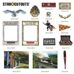 Harry Potter Room Decor Pack Collection of 15 Banners, Badges and Decorations