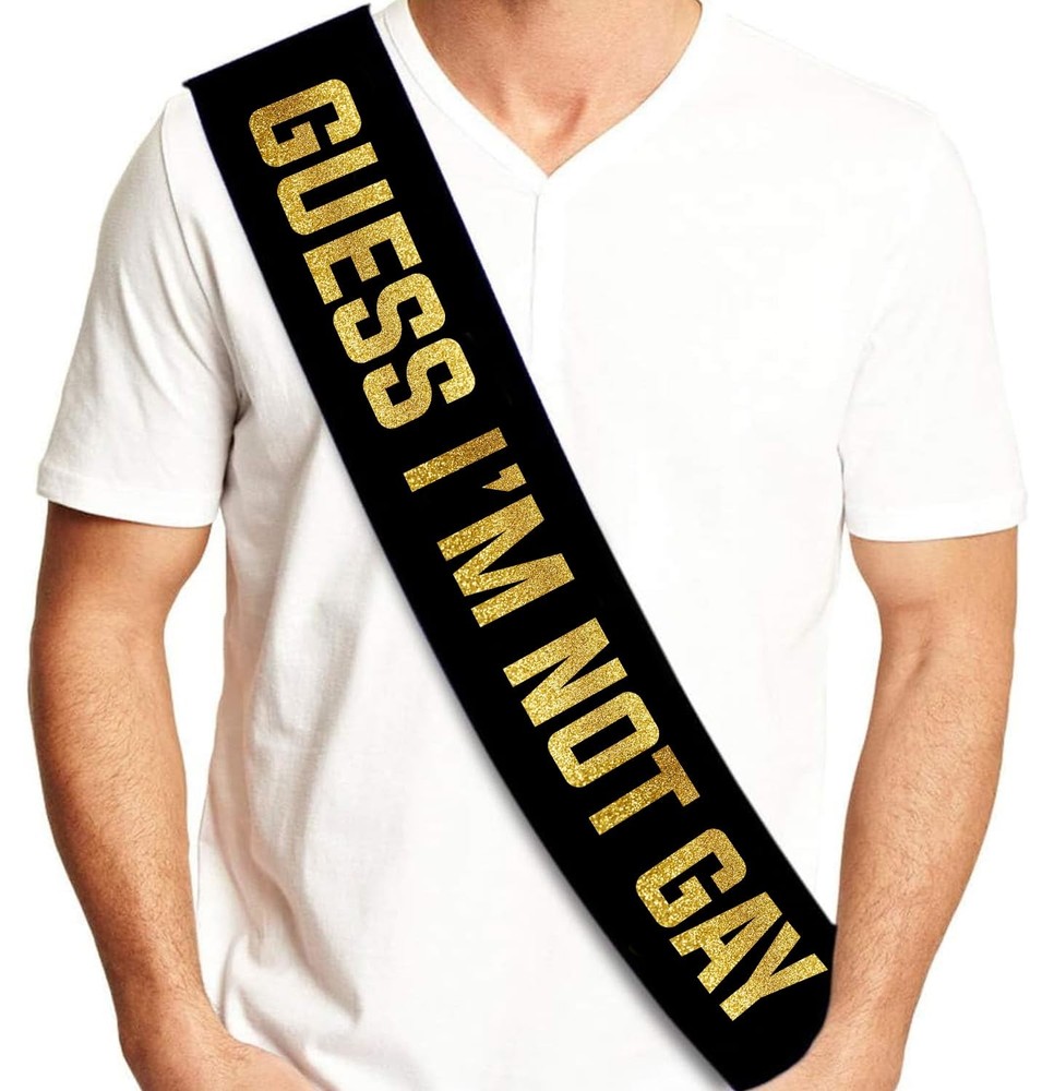 Sterling James Co. Groom Sash – Funny Bachelor Party for Him – Black