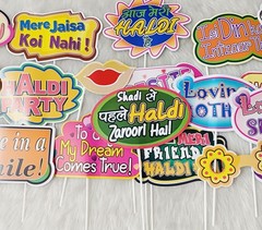 Bollywood Prop,Party Props,Mehandi Props,Haldi Props,Indian Wedding Props