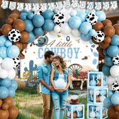 Cowboy Baby Shower Decorations, Western Rodeo Baby Shower Decorations, Wild W…