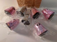 24 Piece Halloween Disco Ghost Ornaments Party Decor Pink Silver Color New