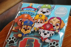 PAW Patrol Birthday Table Decoration Cartoon Characters Cake Topper