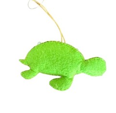 Turtle Felt Ornament Beach Tropical Bird Party Hawaii Birthday Animal Christmas