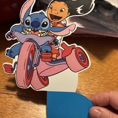 LILO and Stitch 5 pcs Honeycomb Table Decorations Party Supplies