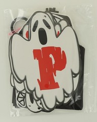 HALLOWEEN PARTY SUPPLY SET, BANNER, BALLOONS INC FOIL, PAPER FRILLS & POMPOMS
