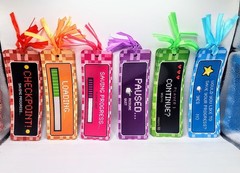 Video Game Party Extras – Bookmarks & Controller Erasers