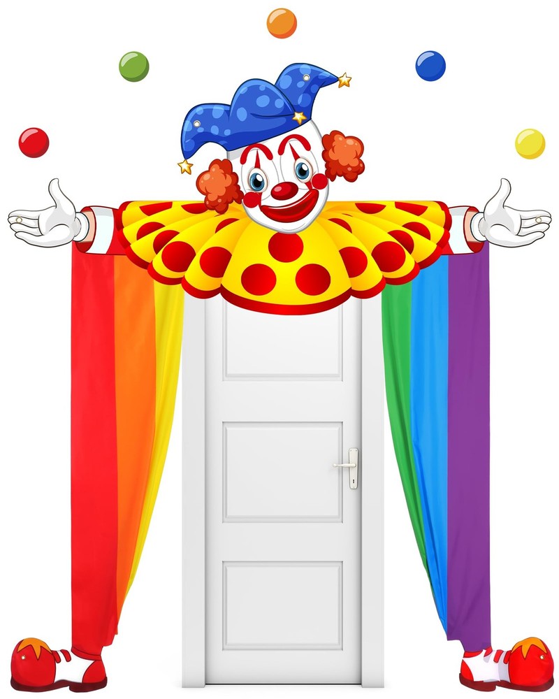 3 Pcs Carnival Circus Party Decorations Circus Clown Decor Door Banner Clown …