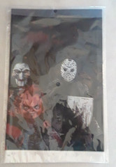 Halloween Plastic Tablecloth Horror Movie Characters Party Approximately 40 x 70