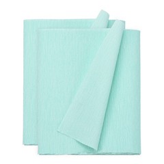 2pcs Crepe Paper Roll Crepe Paper Decoration 8.2ft 7 Inch Light Blue