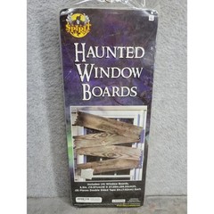 Spirit Halloween Haunted Window Boards Prop Decoration