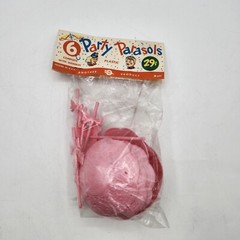 BRIDAL Baby SHOWER Plastic pink Parasol Party Favor Nut Candy Cup decoration