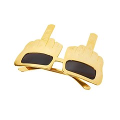 Creative Vertical Middle Finger Party Glasses Decoration Props Funny Sunglass_sh
