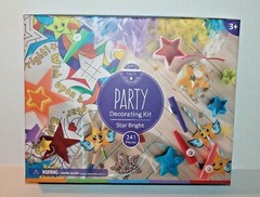 Hearth Song Crafty Creation Birthday Party Kit Star Bright Outer Space 241-Piece