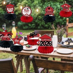 8PCS Graduation Decorations 2026, Class of 2026 Congrats Grad Table Centerpie…