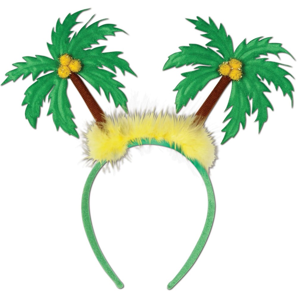 Beistle Party Accessory 1 count Pkg Fabric Green Functional Palm Tree Dress Up