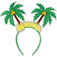 Beistle Party Accessory 1 count Pkg Fabric Green Functional Palm Tree Dress Up